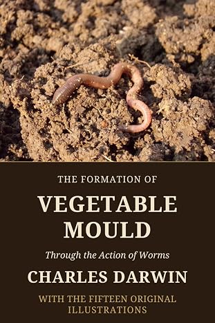 The Formation of Vegetable Mould, large print edition cover